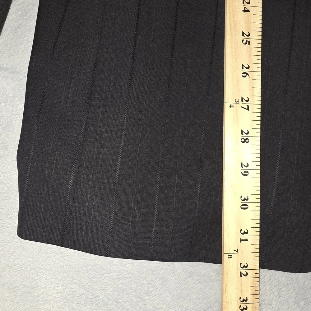 HUGO BOSS Black Label Rossellini Movie Blazer Mens 42R Wool Pinstriped 3 Button
